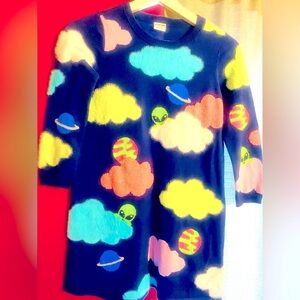 Girls Brand New Super cute sweater dress Size 6-7